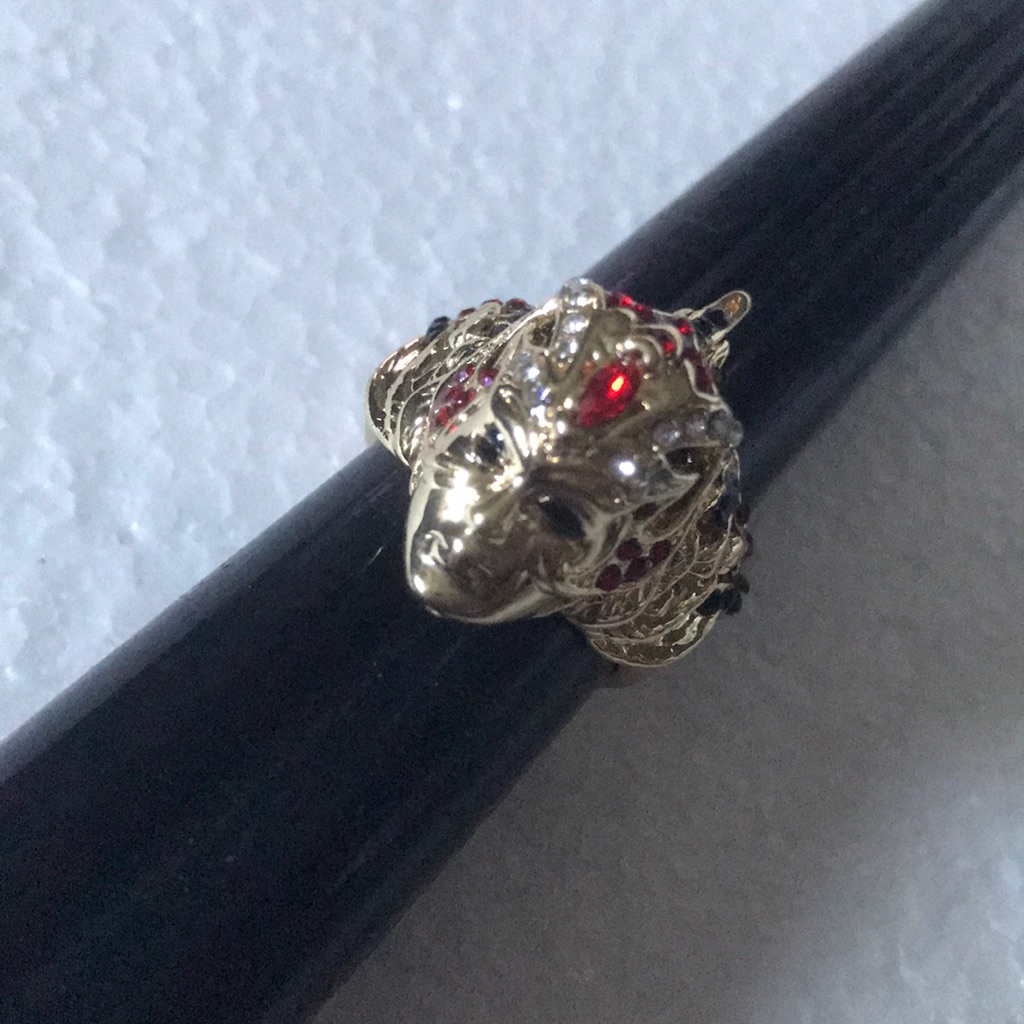 Engraved Face Ring